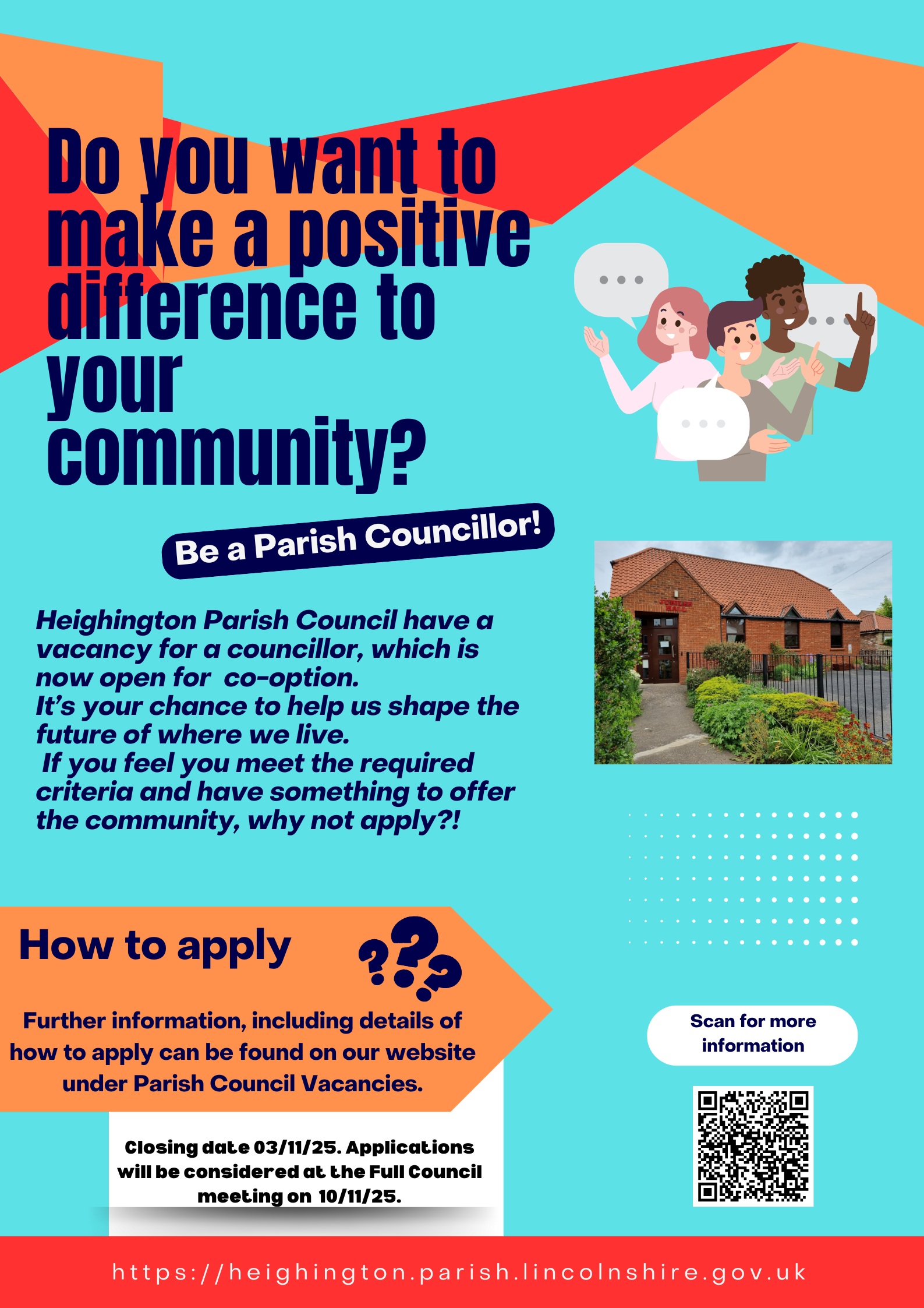 Councillor vacancy nov 2025