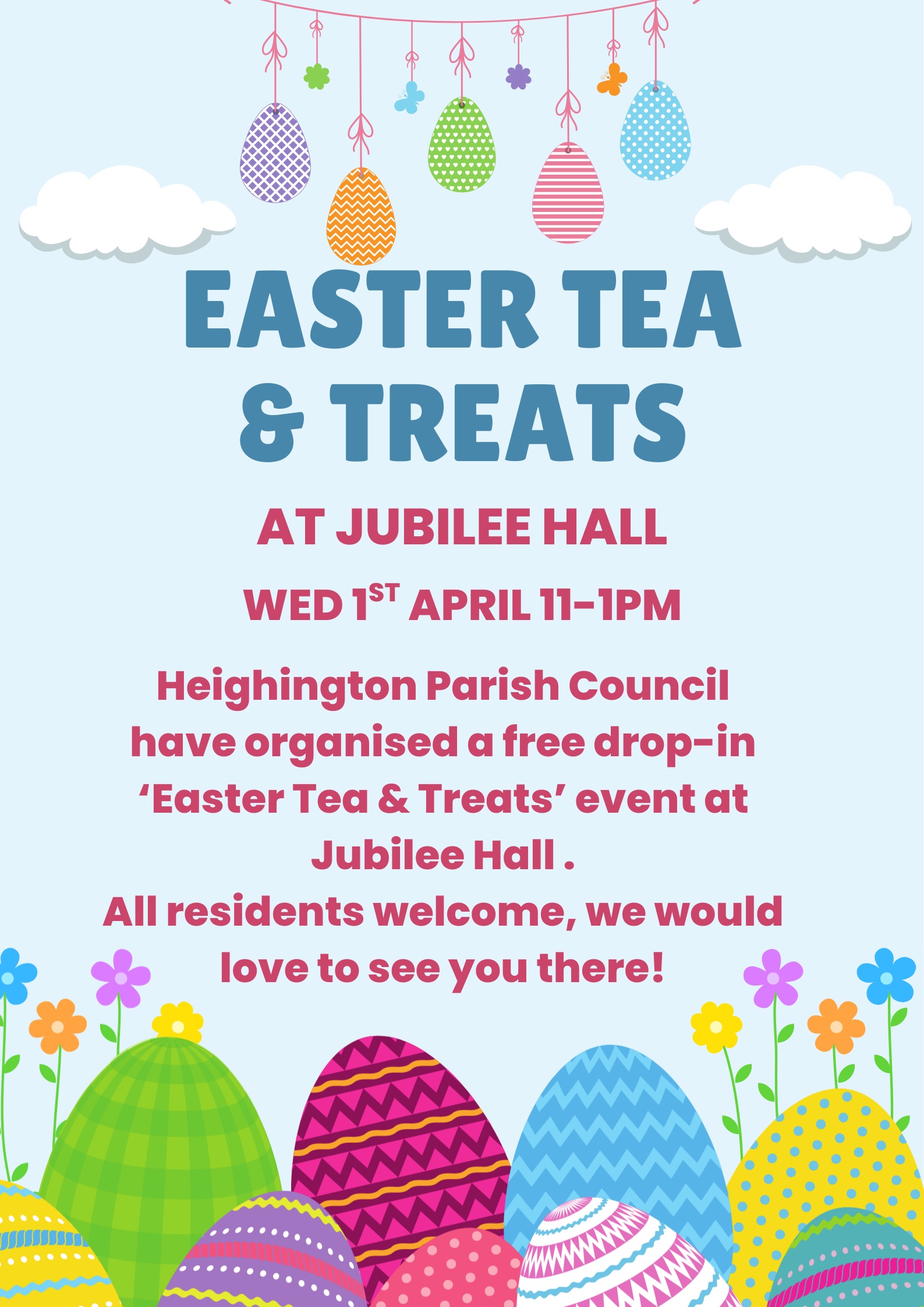 Easter Tea & Treats events