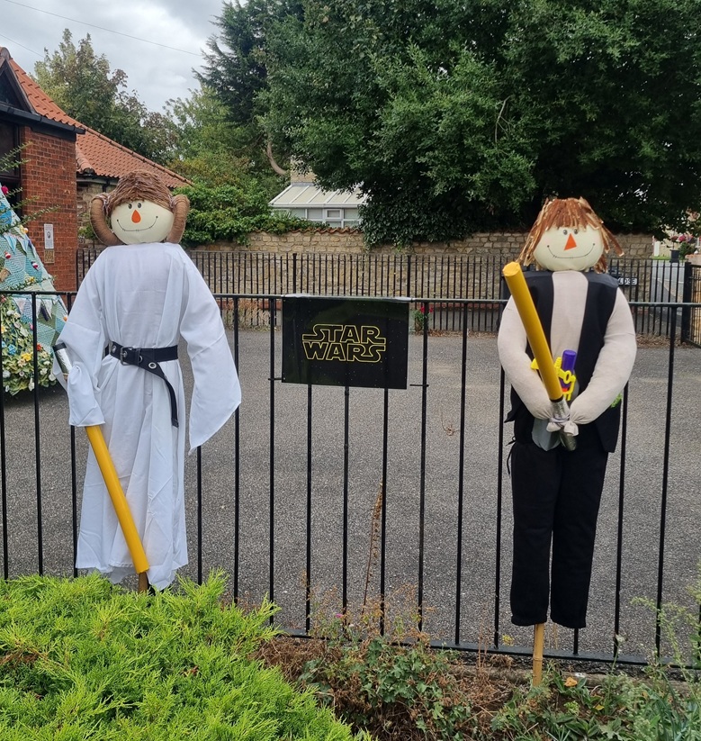Jubilee Hall scarecrows 2025