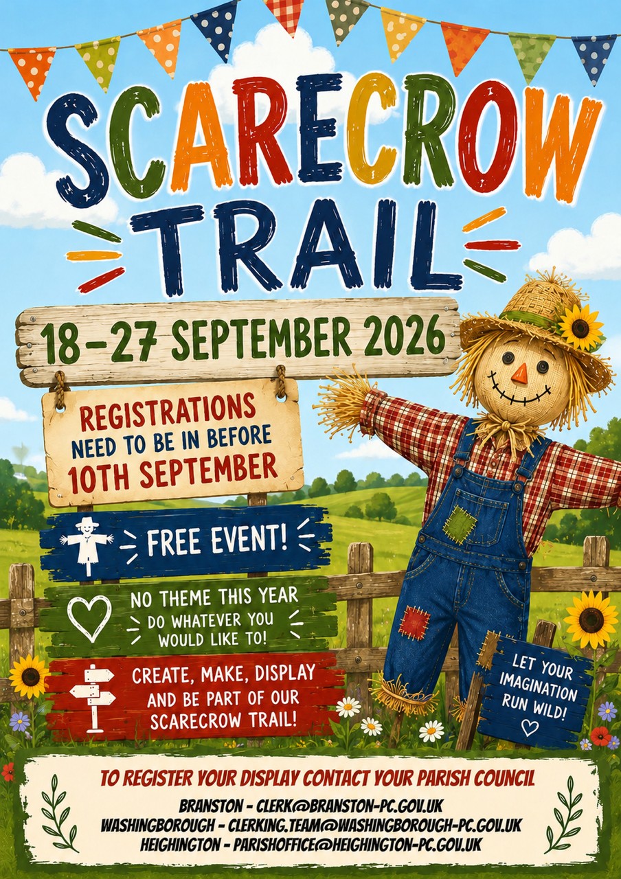 Scarecrow festival 2026 poster