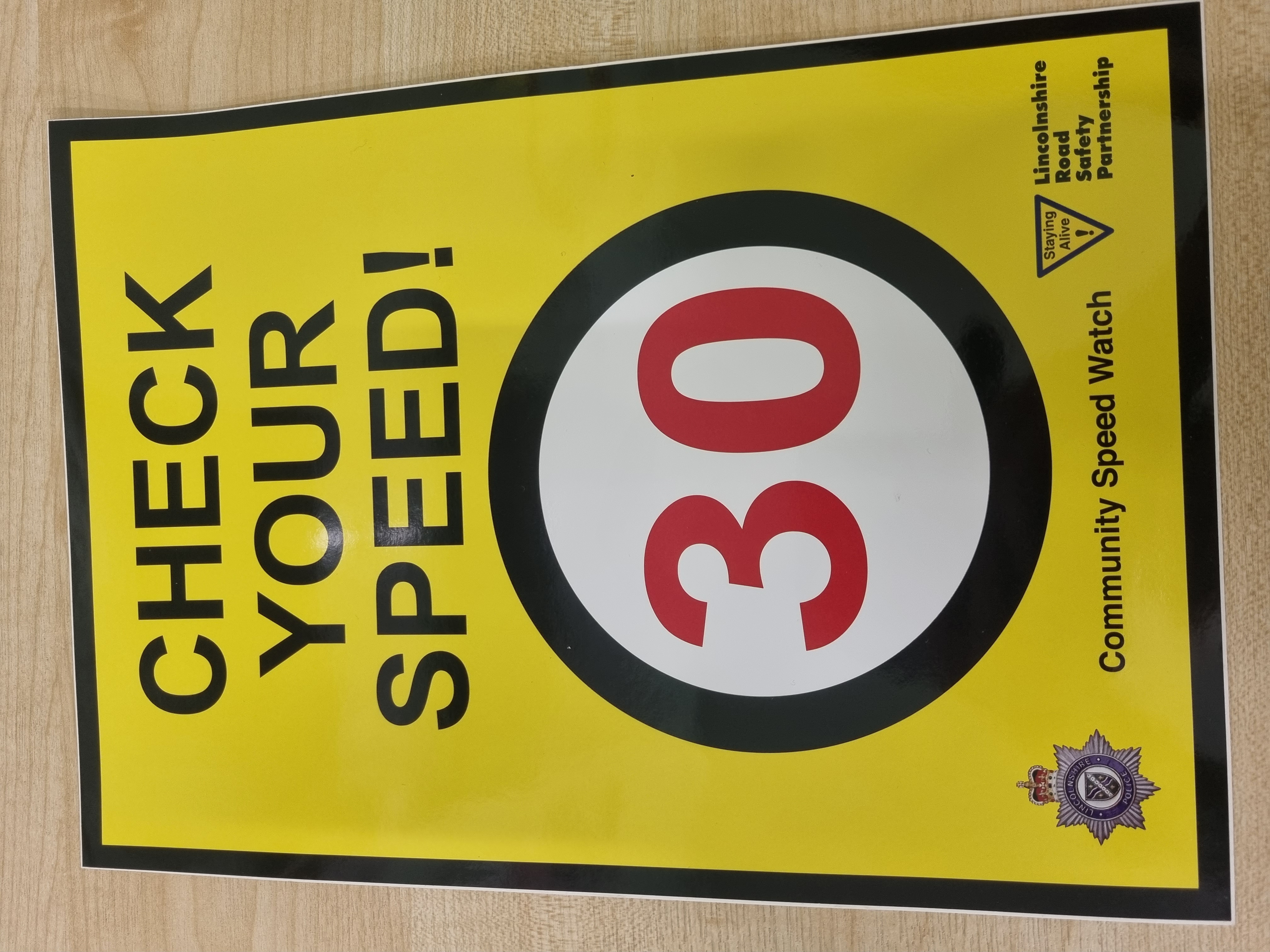 Speed stickers